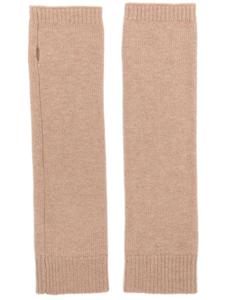 P.A.R.O.S.H. перчатки-митенки, коричневый