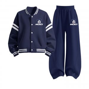 Детская повседневная спортивная одежда Disney, синий