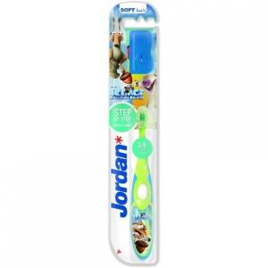 Зубная щетка Jordan, шаг 2, 3–5 лет