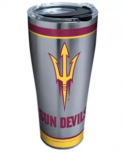 Стакан из нержавеющей стали Arizona State Sun Devils объемом 30 унций Tervis Tumbler, silver