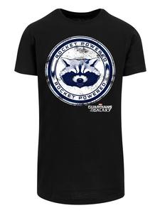 Футболка F4NT4STIC Marvel Guardians Of The Galaxy Rocket Powered, черный