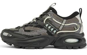 Кроссовки Kappa Chunky Sneakers Unisex Low-Top Black Gray Brown