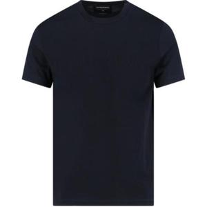 Джемпер с логотипом в технике жаккард EMPORIO ARMANI, черный