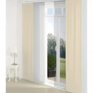 Штора-шарнир Berwick, панельная, 1 шт. Wirth, золотой