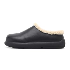 Тапочки с закрытым носком унисекс KUNGFUDEER, черный