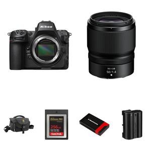 Беззеркальная камера Nikon Z8 Mirrorless Camera with 50mm f/1.4 Lens and Essentials+