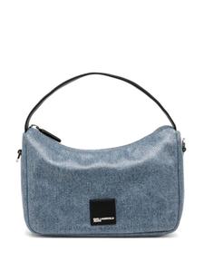 Сумка-тоут из джинсовой ткани Karl Lagerfeld Jeans, синий