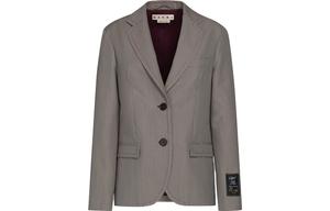 Хаундстут однорядный жакет MARNI, серый