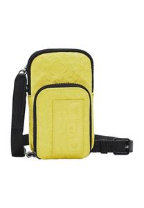 Сумка для смартфона, имитация кожи, нашивка, графический рисунок, женская Desigual, цвет Caribbean