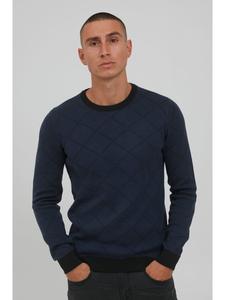 Вязаный свитер BLEND, средне-синий