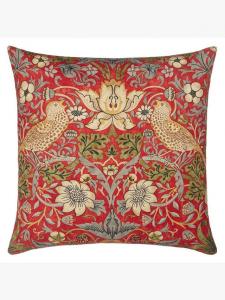 Подушка Strawberry Thief Morris & Co., Red
