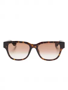 Солнцезащитные очки с выгравированным логотипом Alexander Mcqueen, коричневый