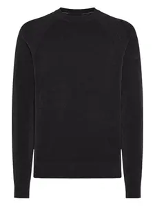 Вельветовый круглый свитер Rrd, черный