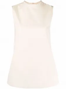 Топ без рукавов JIL SANDER, нейтральный