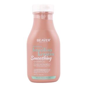 Beauty бразильский кератиновый разглаживающий шампунь для волос Beaver, 350 мл