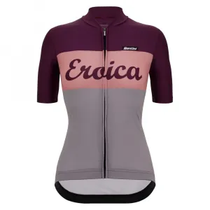 Джерси Santini Eroica short sleeve, розовый