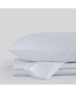 Сертифицированный перкаль из органического хлопка плотностью 300 нитей, набор из 4 простыней Fabdreams Organic, белый