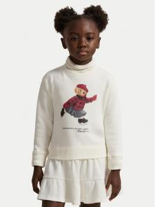 Вязаное платье regular fit 312981086001 Polo Ralph Lauren, экрю