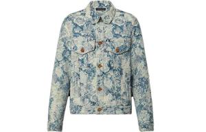 Мужская джинсовая куртка Louis Vuitton, синий