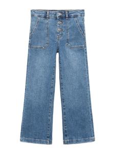 Джинсы свободного кроя MANGO KIDS UTILITY1, Blue Denim