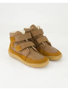 Коричневые ботинки на липучке Lurchi