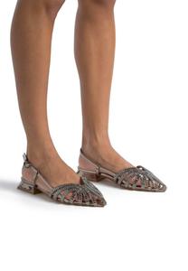 Классические туфли на каблуке PEDRERÍA Alma en Pena, металлик серый