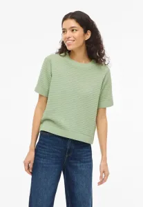 Футболка vilollo с воротником из нержавеющей стали и детальным принтом Vila, Smoke Green