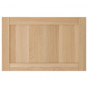 Фасад дверцы/ящика, отделанный под белый дуб, 60x38 см. IKEA Hanviken