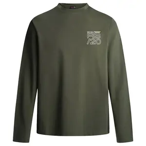 Футболка с длинным рукавом Red Bull Racing Colour Balance Logo, зеленый