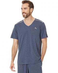 Топ Tommy Bahama Top Short Sleeve, цвет Heather Navy