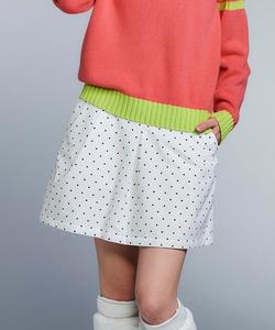 Теплая водоотталкивающая юбка в горошек Archivio, цвет White(190)