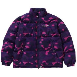 Куртка BAPE Color Camo Reversible Down Jacket, Purple