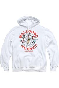 Animaniacs Hello Nurse для взрослых, толстовка с капюшоном / толстовка с капюшоном Gildan, белый