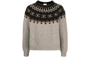 Свитер мужской кофейный CELINE