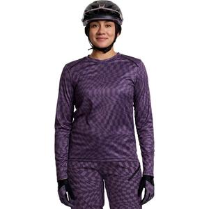 Футболка Troy Lee Designs Lilium Long-Sleeve Troy Lee Designs, Twisted Checkers Deep Purple