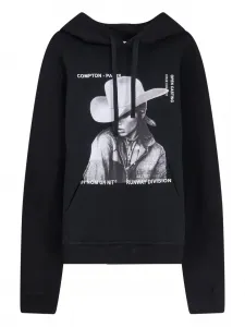 Худи с графическим принтом на капюшоне Ih Nom Uh Nit, черный