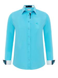 Рубашка Dandalo Blouse Welmer, бирюзовый