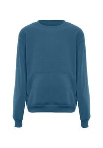Толстовка Mo ROUND NECK, Denimblau/Blue Denim