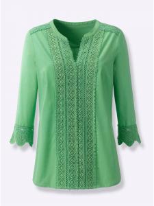 Блузка без застежки в яблочном цвете WITT WEIDEN