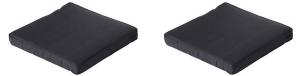 Подушка для сиденья Madison Basic 2er-Set, черный