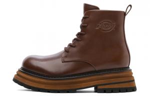 Ботинки женские короткие Dickies, тёмно-коричневый