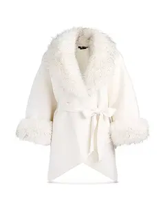 Пальто-Свитер Джоанн Alice And Olivia, белый