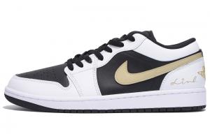 Air 1 Противоскользящие Износостойкие Низкие Винтажные Баскетбольные Кроссовки Унисекс Белый Коричневый Черный Jordan