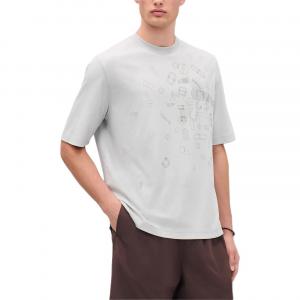 Футболка мужская серая HERMES, серый