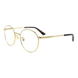 Очки Gucci Metallic Circular Series Business Version, оправа золотистого цвета