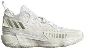 Кроссовки adidas Dame 7 EXTPLY 'Opponent Advisory - White', белый