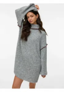 Платье-Свитер awella Vero Moda, Light Grey Melange