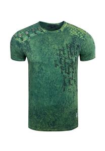 Винтажная футболка Rusty Neal зеленого цвета