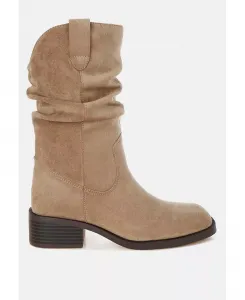 Женские ковбойские сапоги Ottawa Slouchy London Rag, загар/бежевый