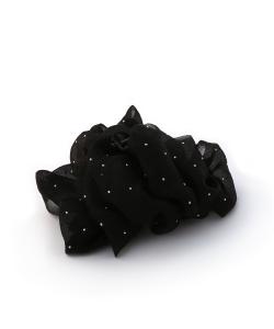 Заколка для волос «Объёмная органза» Colleca La, цвет Black